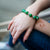 Bracelet - Barn Green Solid - Just One Africa