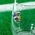 Game Day Wine Charms - Purple & Gold