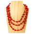 Necklace - Candy Apple Double Long