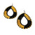 Earrings -Licorice - Just One Africa