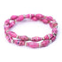 Bracelet -  Think Pink Double Wrap Multi