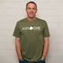 Just One Africa Olive T-shirt