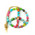 Paper Bead Ornaments - Peace Sign Various Colors