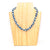 Necklace - Blue Lagoon Triple Strand - Just One Africa