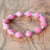 Bracelet - Cotton Candy Solid - Just One Africa