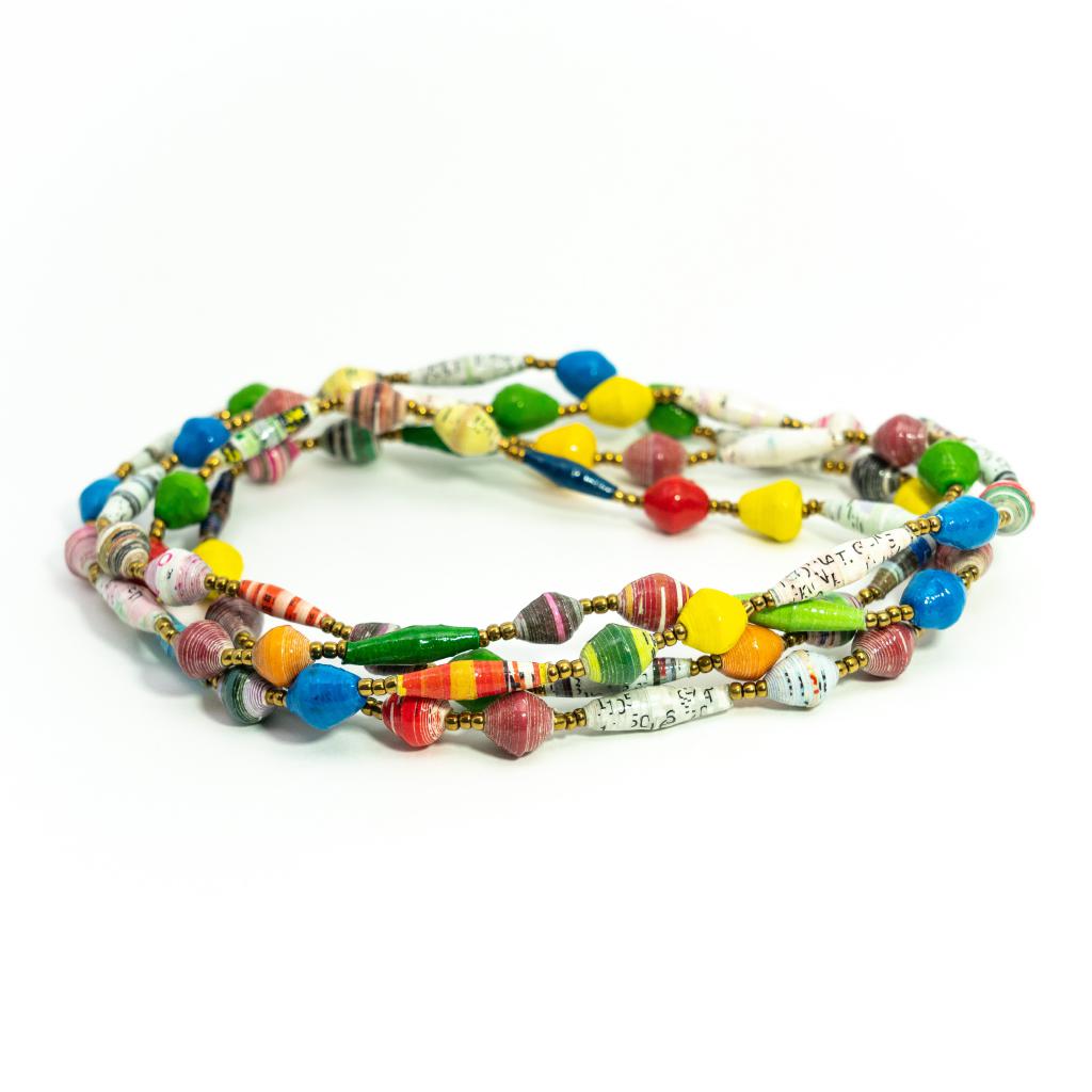 Dorcus Signature Necklace - Dorcus Double Long – Just One Africa