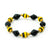Bracelet -  Black & Yellow Team Signature - Just One Africa