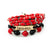 Bracelet - Red & Black Team Signature - Just One Africa