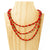 Necklace - Red Hot Double Long - Just One Africa