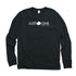 Just One Africa Long Sleeve T-Shirt - Charcoal