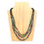 Necklace - Mamba Triple Strand - Just One Africa
