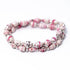Bracelet -  Pink Lace Double Wrap Multi